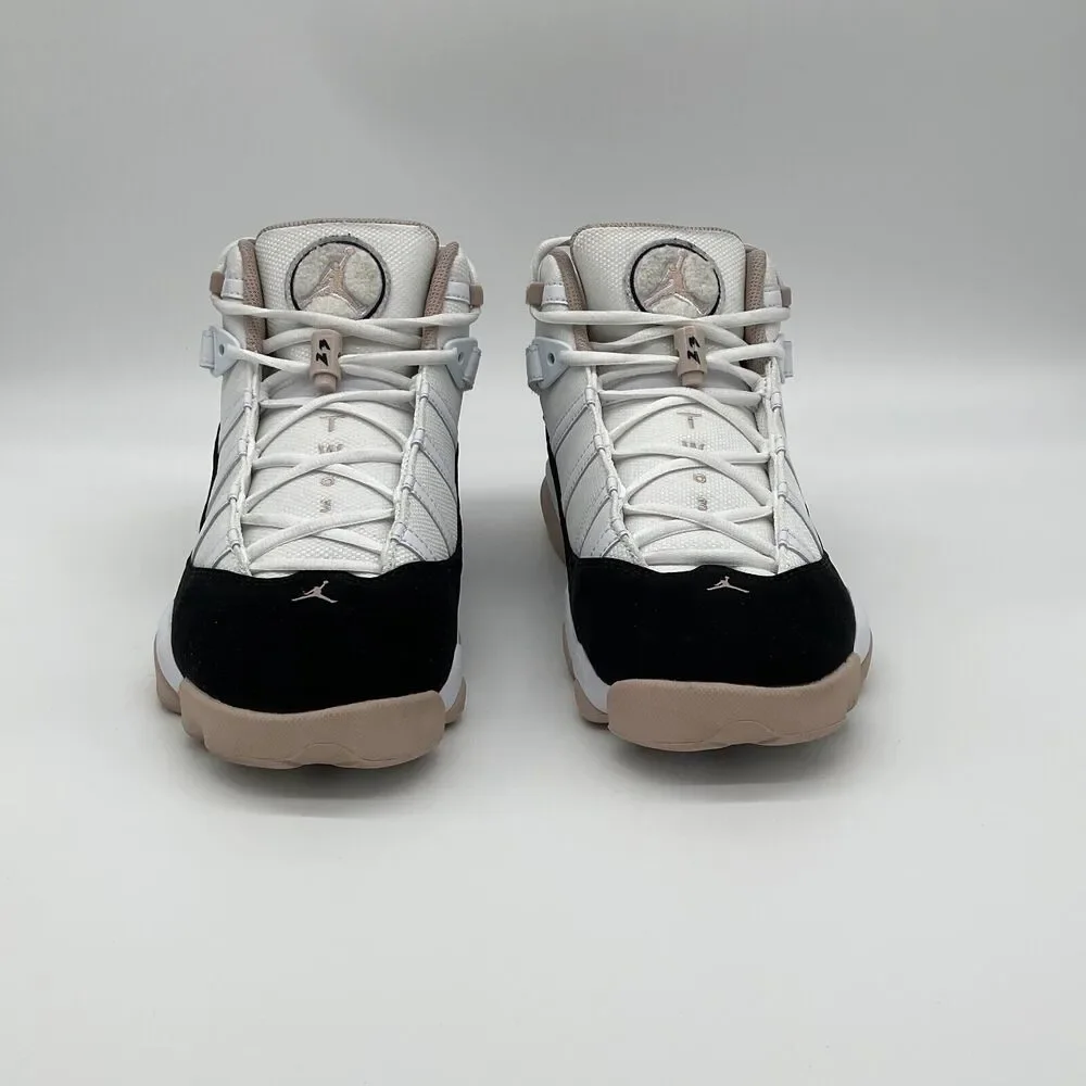 Jordan 6 Rings Mens Size 11.5 White Black Fossil Stone Basketball Shoes Sneakers